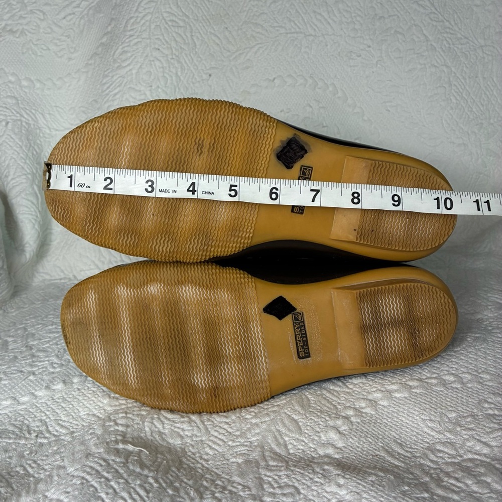 Sperry Black and Brown Duck Boots - Picture 10 of 16